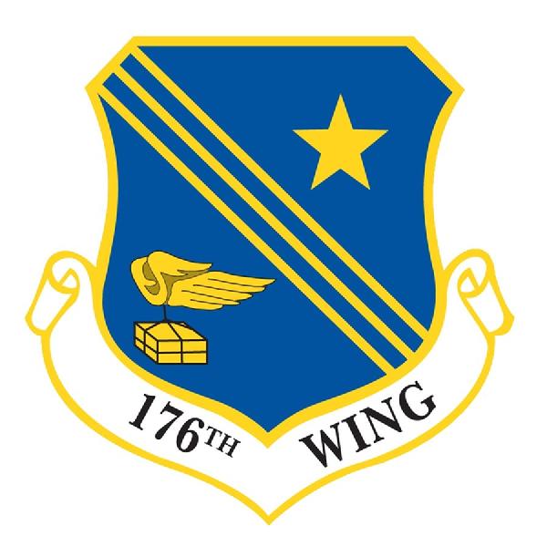 176th WING Patch